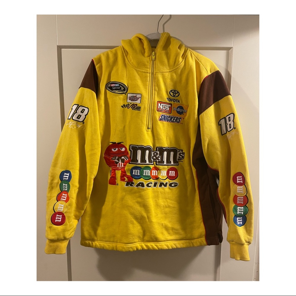 MM Racing Full Face Zip Hoodie ( Medium )